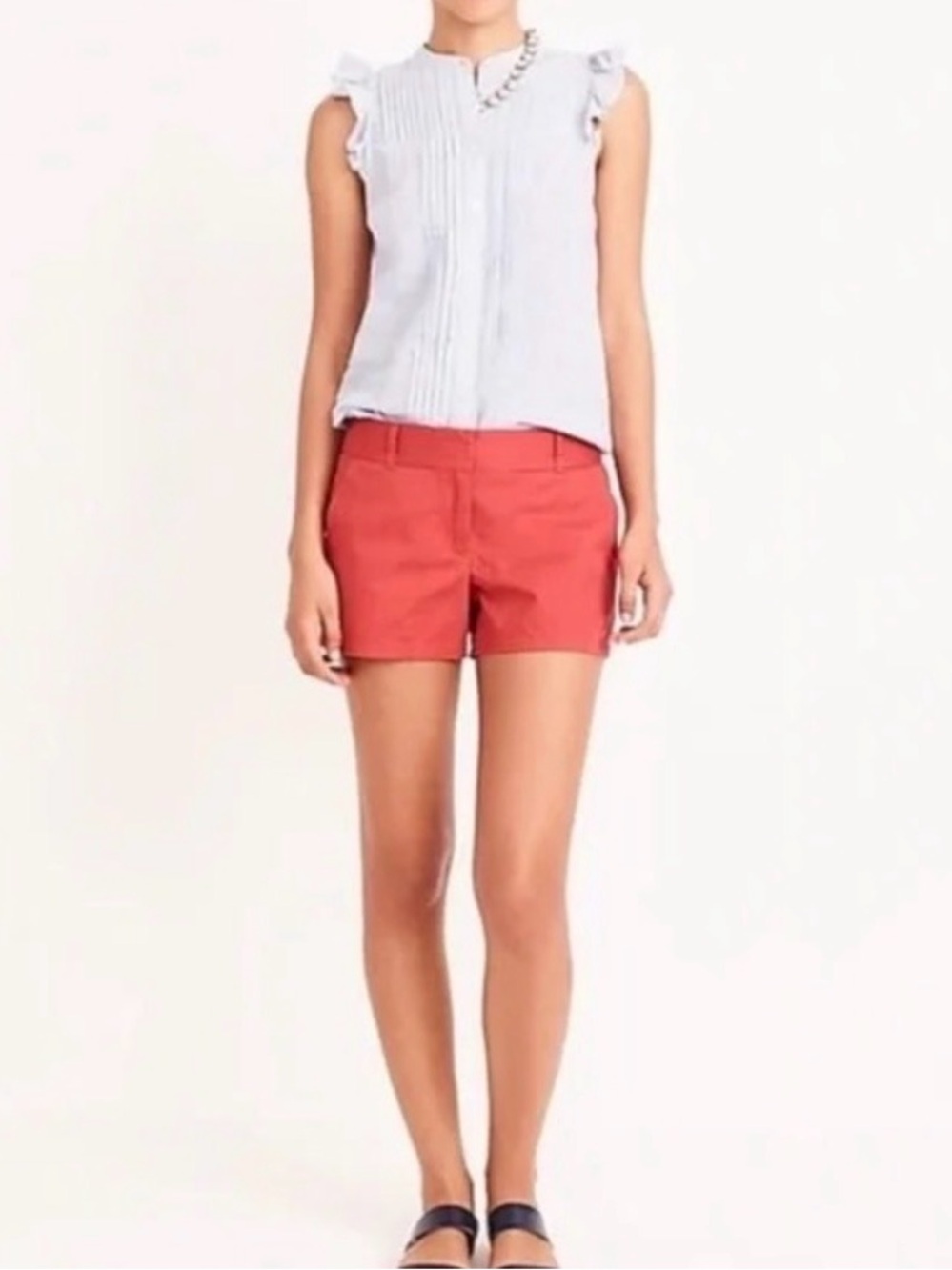 J. Crew Coral Classic Chino Shorts